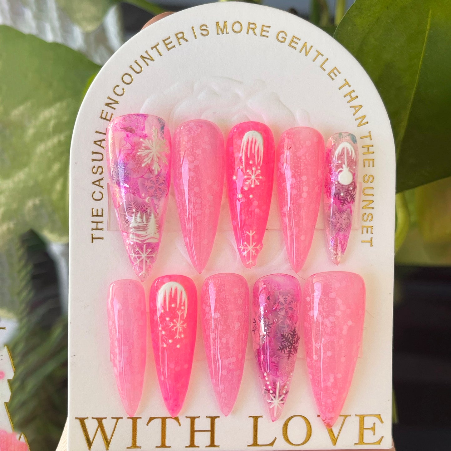 5g Snow Flake Glitter Nail UV Gel Polish