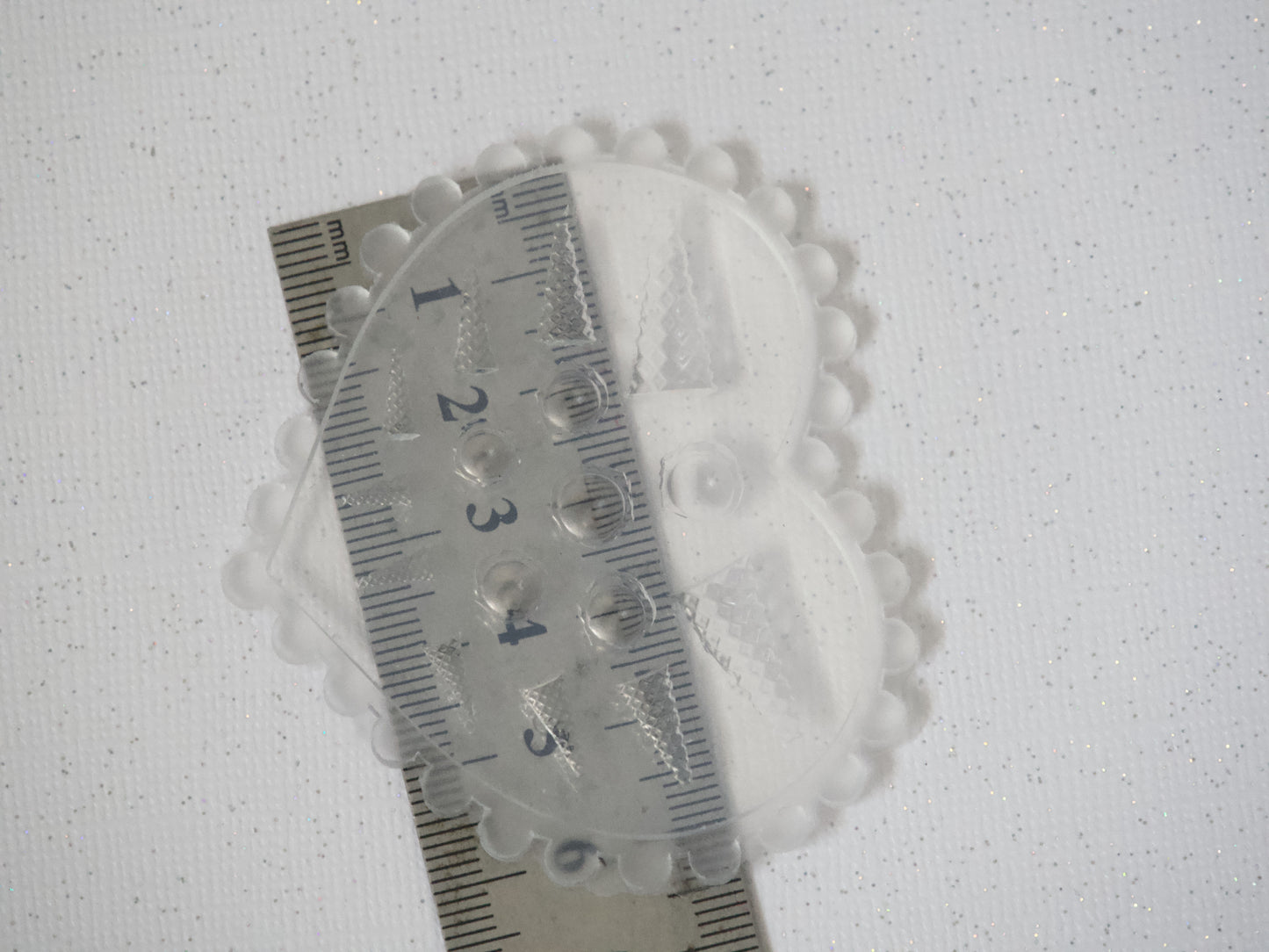 3D Cookie Ice Cream Cone Mould for Nail Art DIY Decal Design