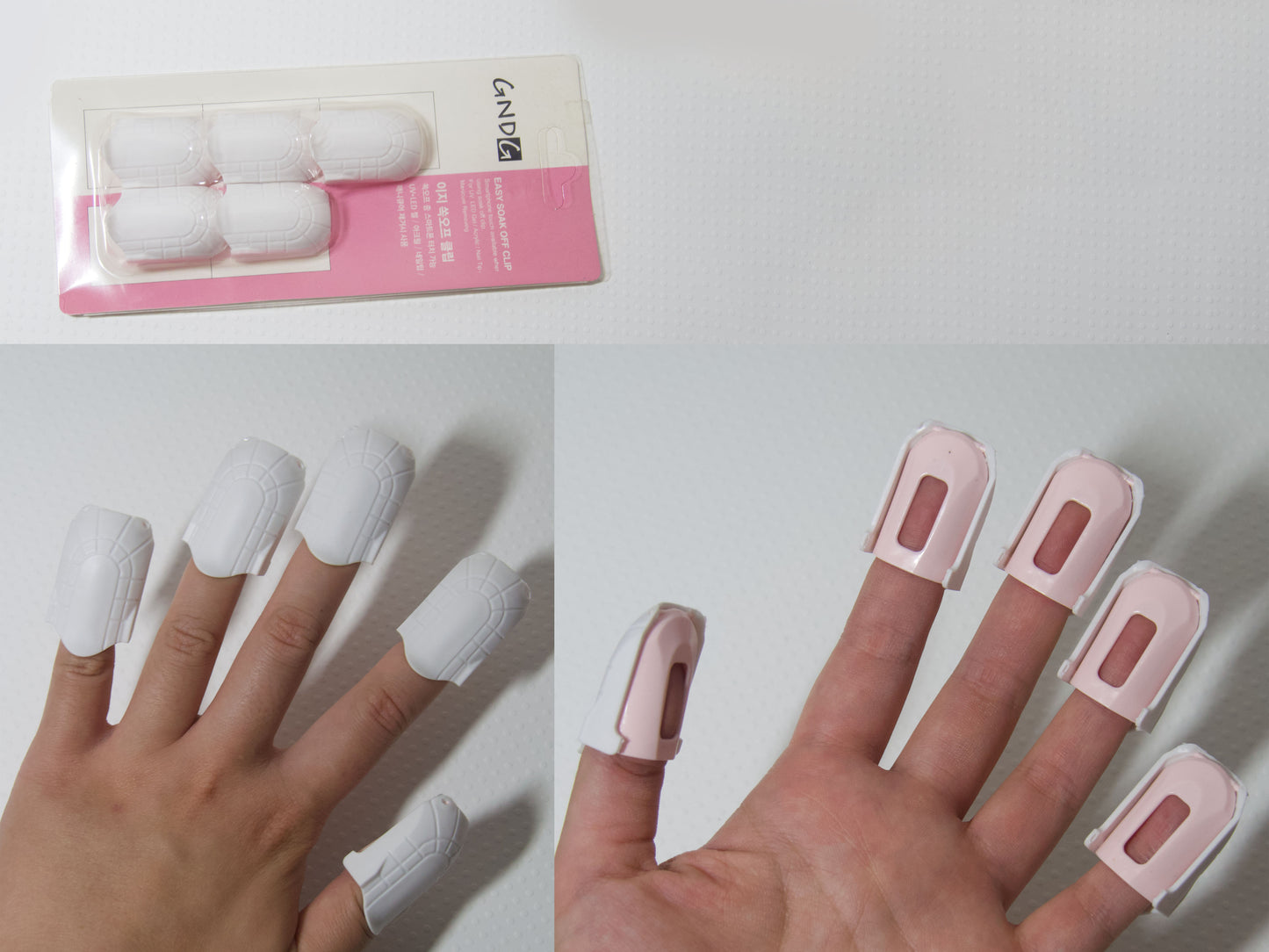 10pcs reusable Soak Off Caps Clips for acrylic nail polish gel polish remover