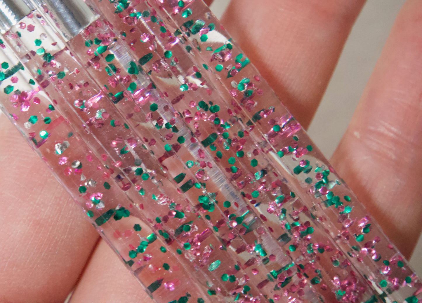 5 pcs Acrylic nail brushes/ Crimped 3D Nail art mink fur nail pen for acrylic design builder