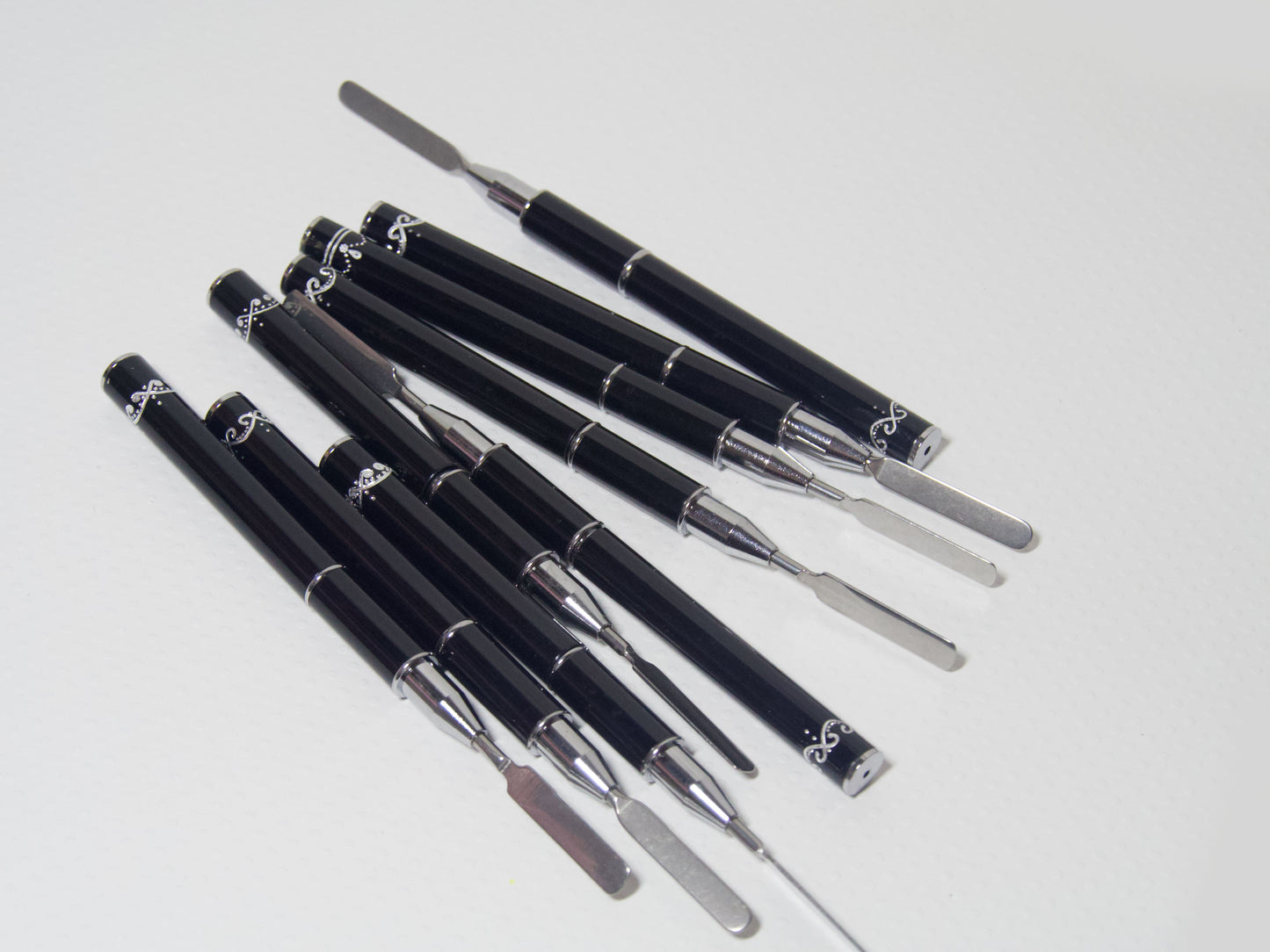 Double Sided Poly Builder UV Gel Brush & Picker UV Gel Applicator Nail Brushes Ombre Painting Pen