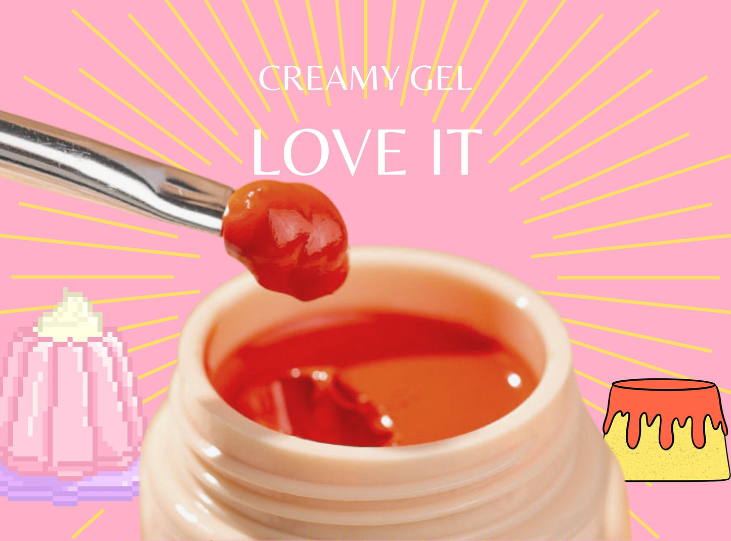 5g Solid Jelly UV Gel Nail Art /Purple Lavender Mauve Nails Pudding UV Gels Creamy Gel Manicure Pedicure Nails Polish Grape Color