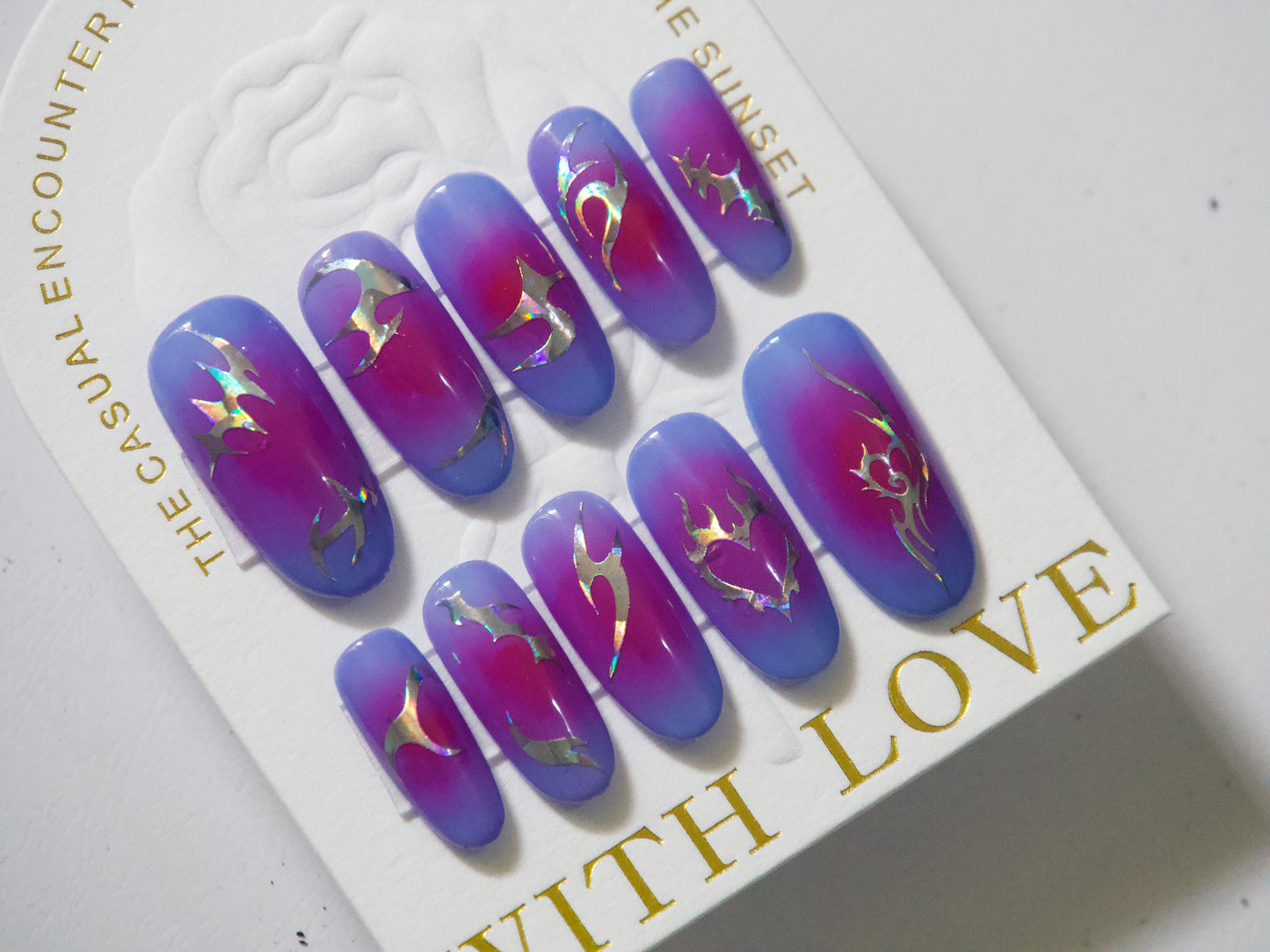 Mechanic Halo Modern Edge Nail sticker