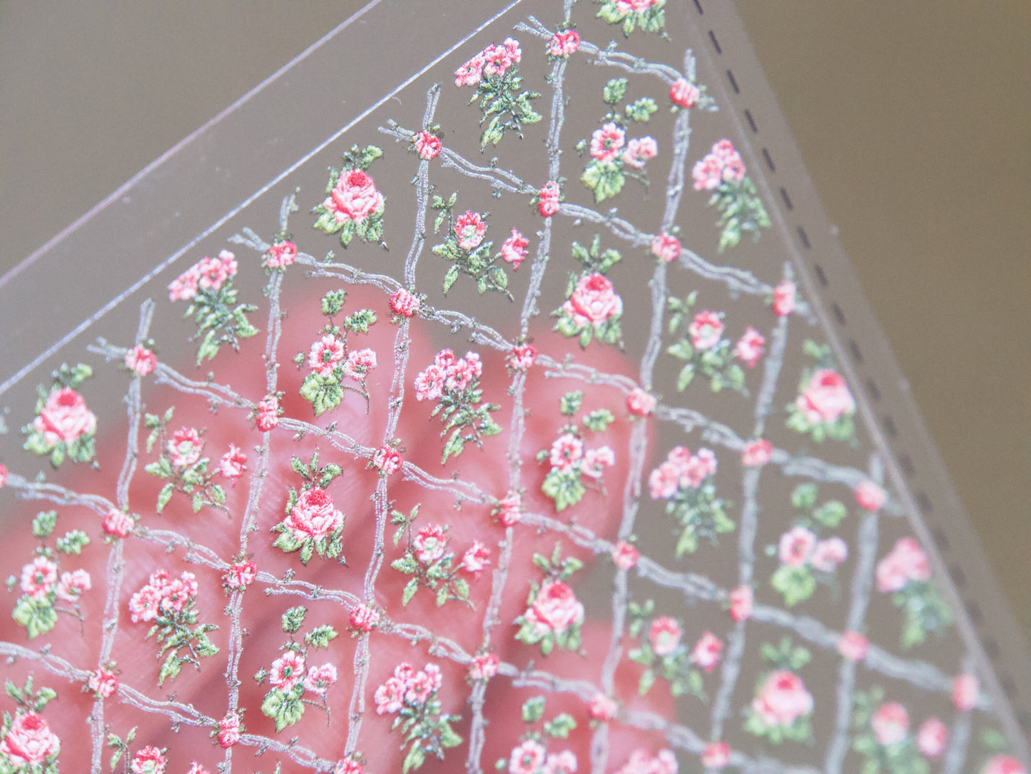 Bridal Vintage Rose Lace Sticker Nail Art/ Flowers Bouquet 3D Decorative Peel Off Stickers for Nails/ Floral White Rosa Black Rose Manicure