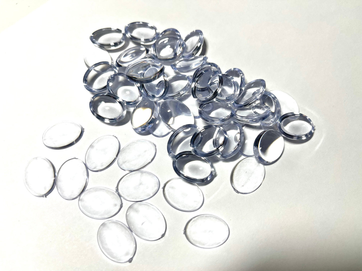48 pcs Nail color display card/ Oval Tear Heart False Nails Acrylic Nail Art Tips Display palette Swatch Nail Polish Showing