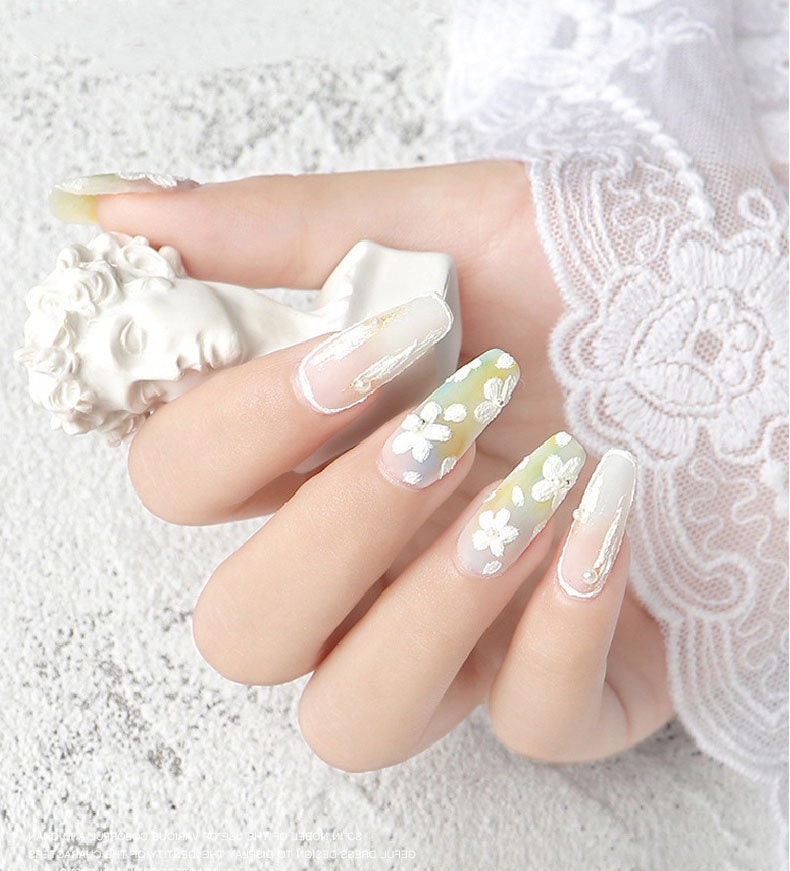6ct Gypsum Sandy UV Nail Gel/ No Wipe 3D Coarse-grained Soak Off Nail Art Gel/ Lacquer Embossed Drawing Artistic Abstract Manicure Supply