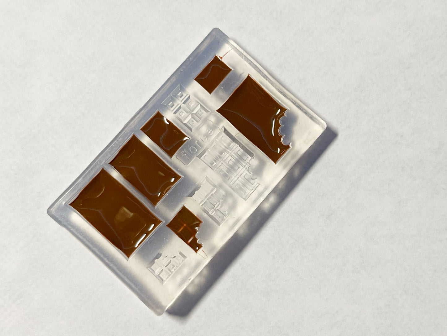 Heart Macaron& Chocolate Mould for Nail Art DIY Decal Design