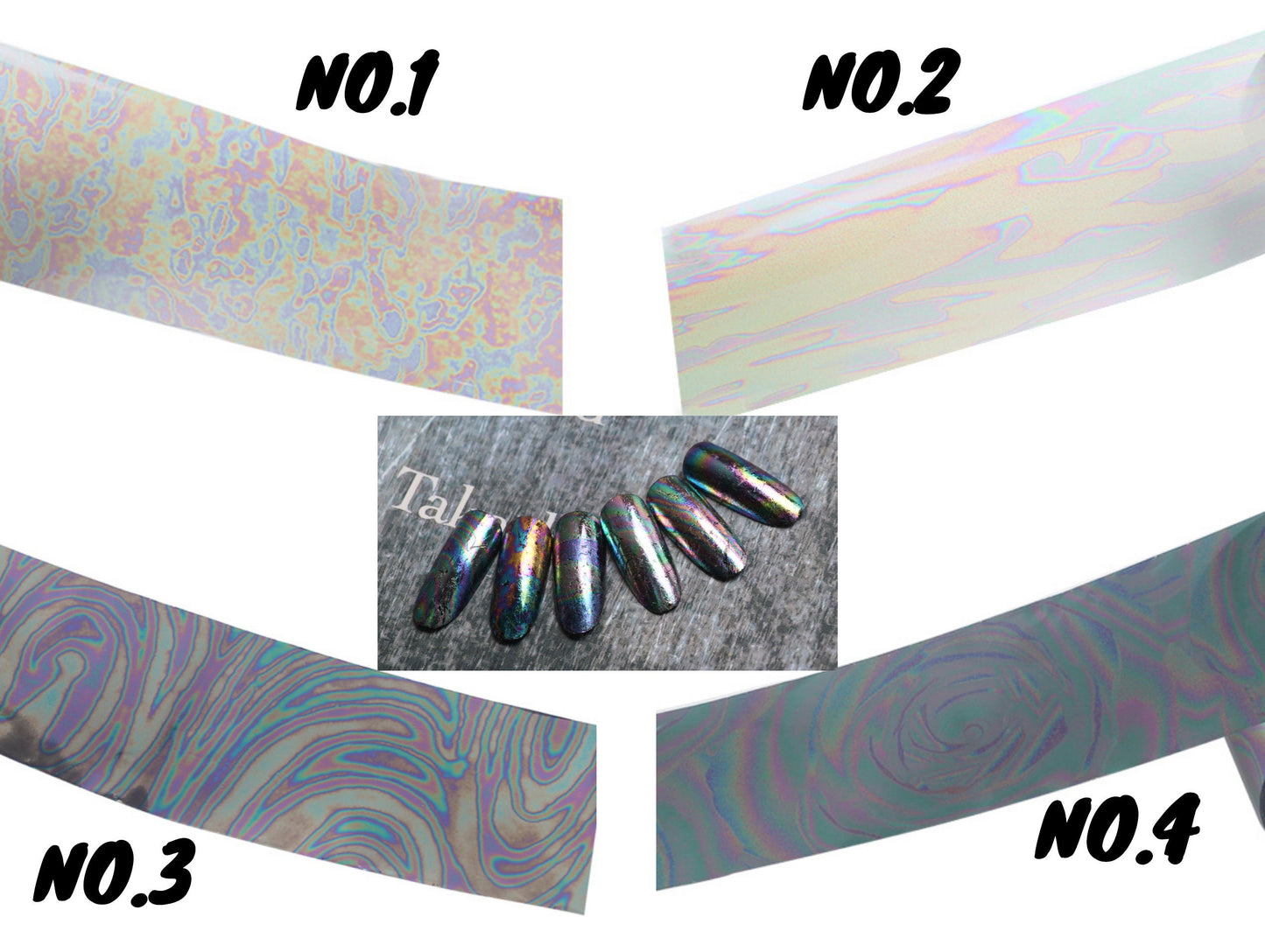 1 Yard Chameleon transfer paper Transfer Foil Nail Art Star Design Sticker Decal/ DIY starry sky theme nail design