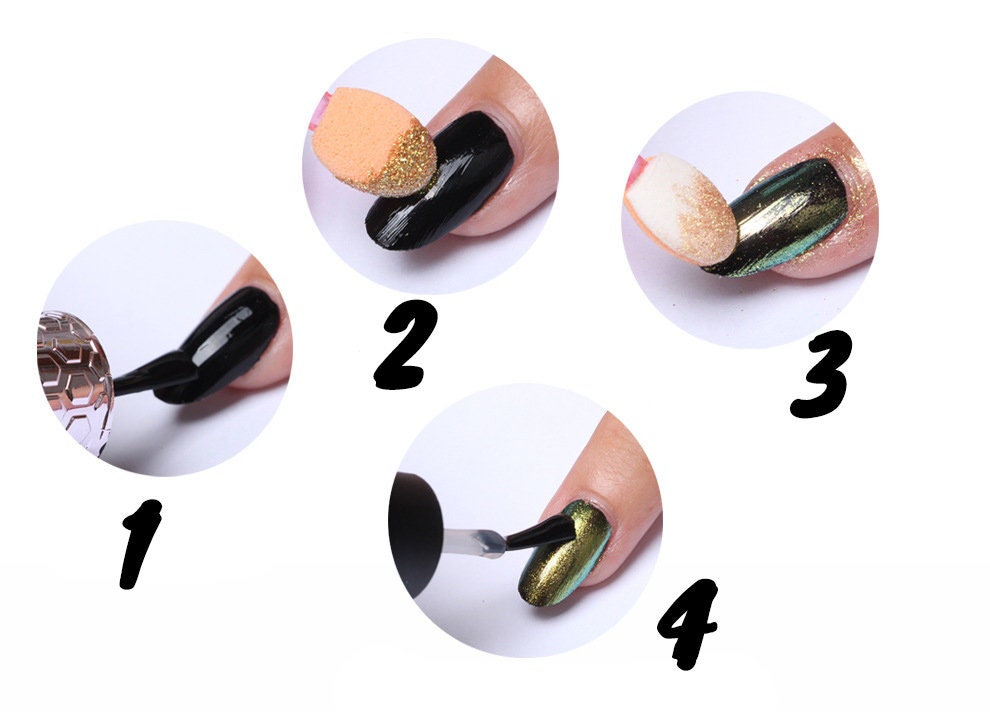 1 jar Halo coarse silt dust mirror Lazer shimmer glitter/Chameleon 3D Glitter Nail Glitter Powder/ mirrored Glitters Nail holographic powder