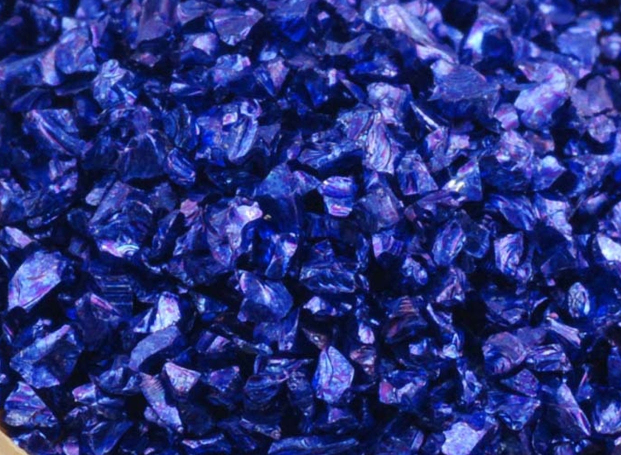 10g Metallic Broken Glass Irregular Stones for nail art/ Metallic rocks