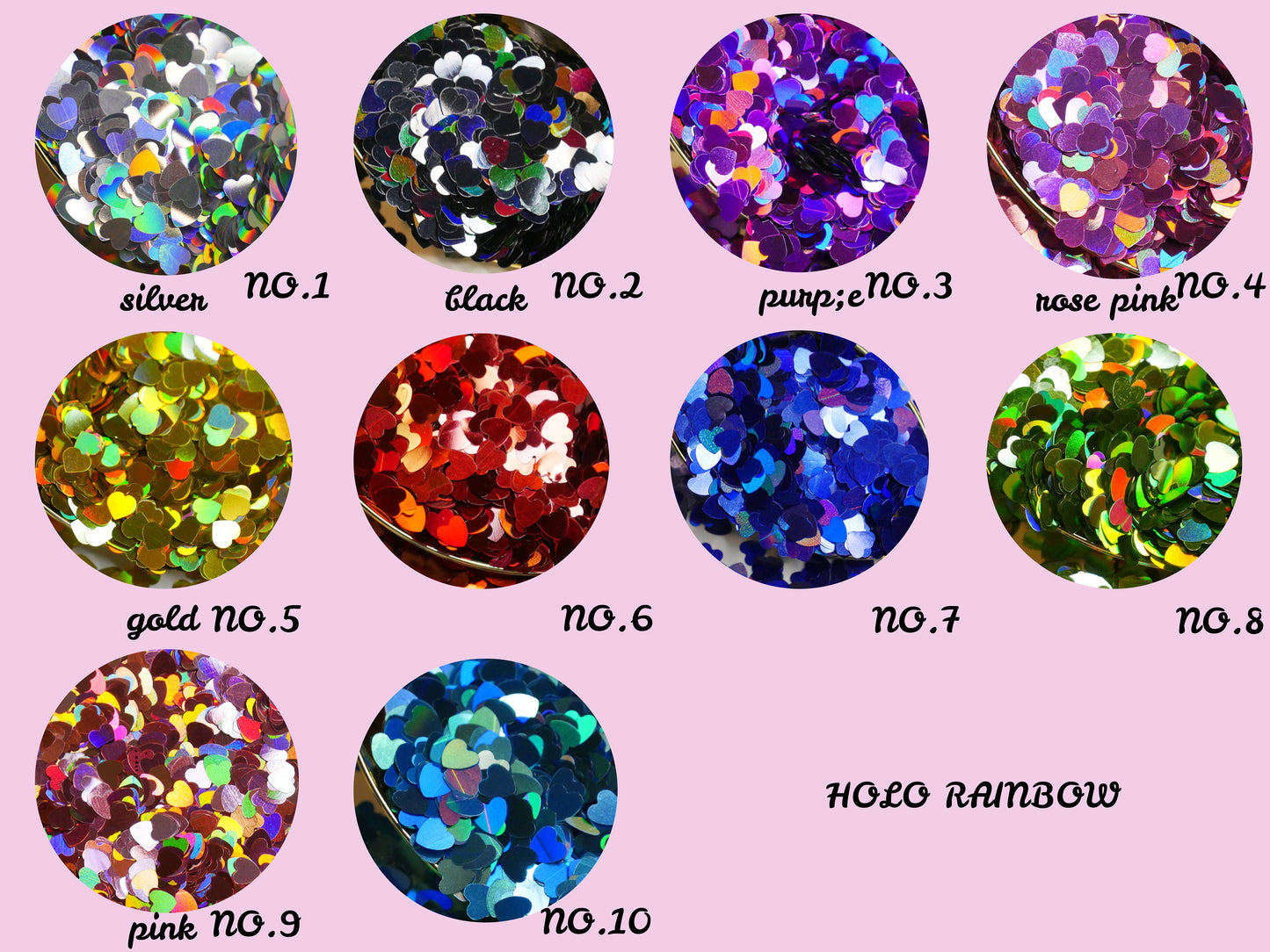 3g Heart Flakes 3D DIY laser Petal Sequins/ Heart shaped glitter flakes for nail design handmade crafts/ Confetti halo glitter sequins