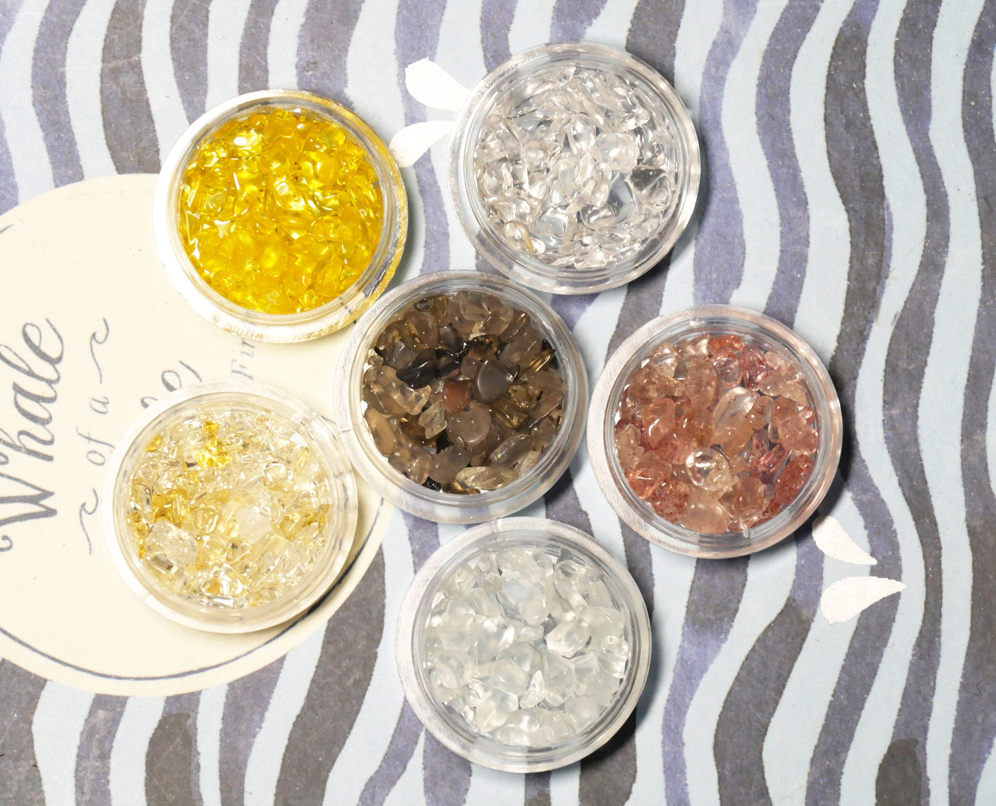 Ultra Tiny Raw Gemstone /Citrine Quartz Stone Gem Nail Decoration/ Raw Crystal Stone Charm Nail DIY Deco/ Crystal Rock Amethyst Supply