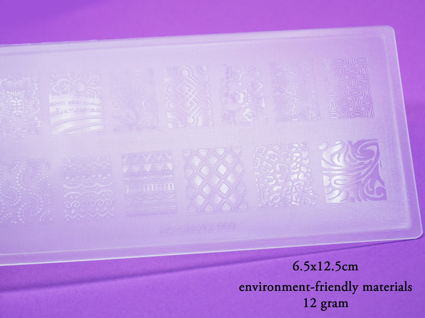 Interlocking Patterns Nail Art Stamping Image Plastic Geometrical nail stamp Plates Manicure Nail Designs DIY/ Nail Stamping Gel plates