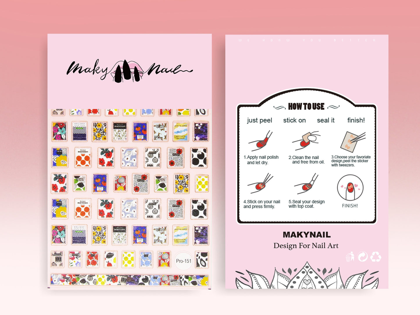 Mona Lisa Vintage Post Stamps Sticker Nail Art