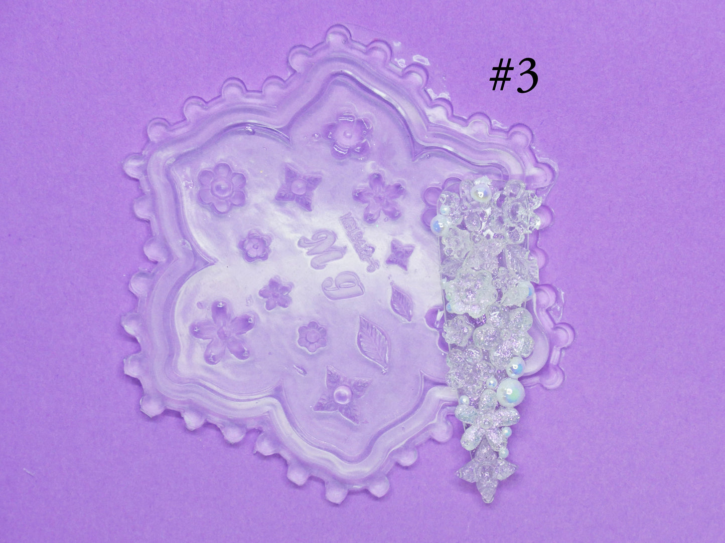 Floral 3D Acrylic Mold for Nail Art DIY Decoration Design/ UV gel Sculpture Mold Silicone Flower leaf Template Manicure