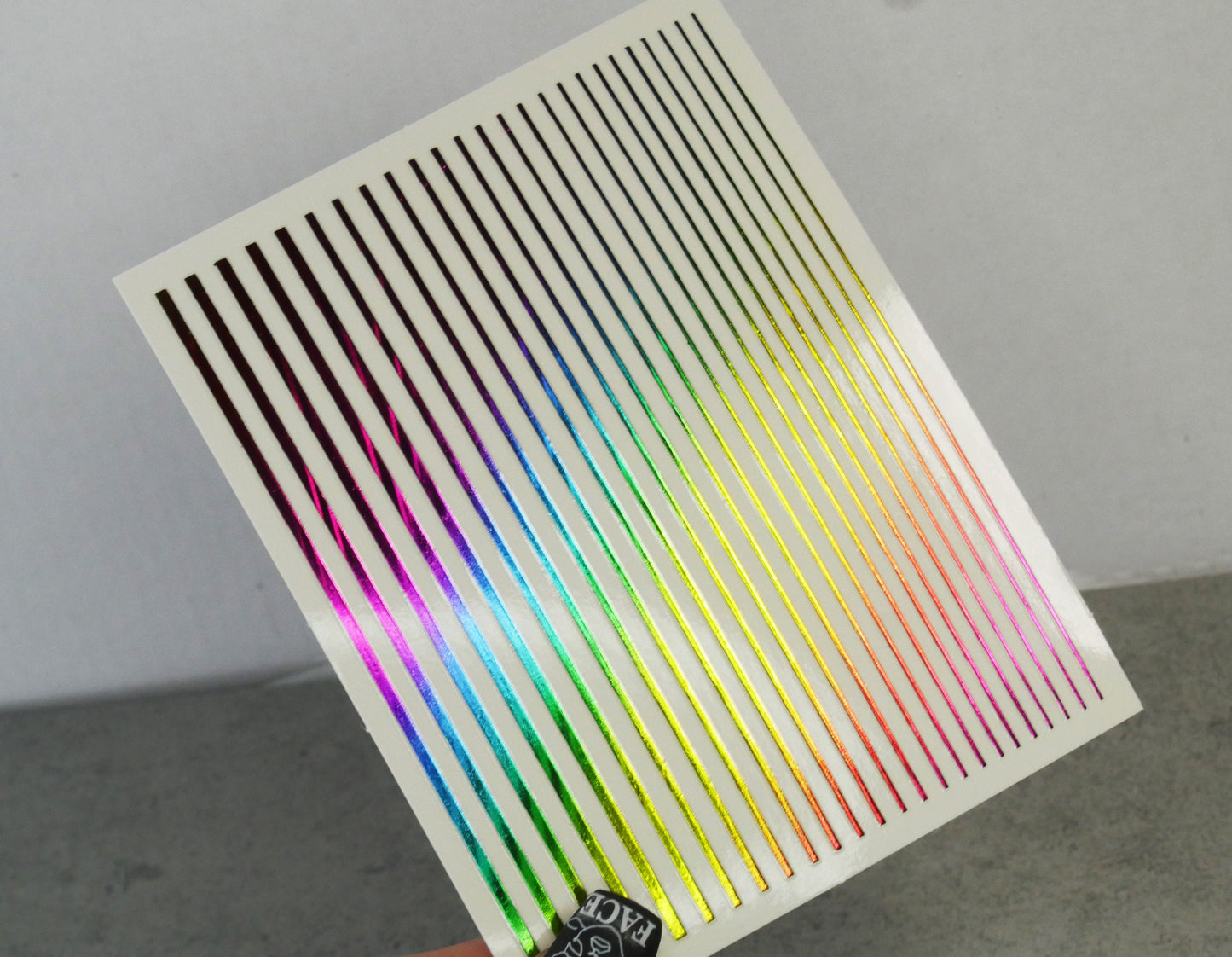 Multi size Stripe Line nail sticker/ Thin Lining Line art nail Self Adhesive Decals/ Peel off silver gold white black stickers