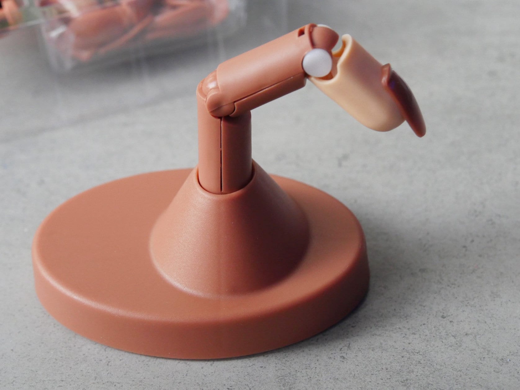 Nail Art Practice Finger/ False Nail Display Stand Holder/ Fake finger Nail Art Practicing Holder/ Press on nail Manicure Tranning Tools