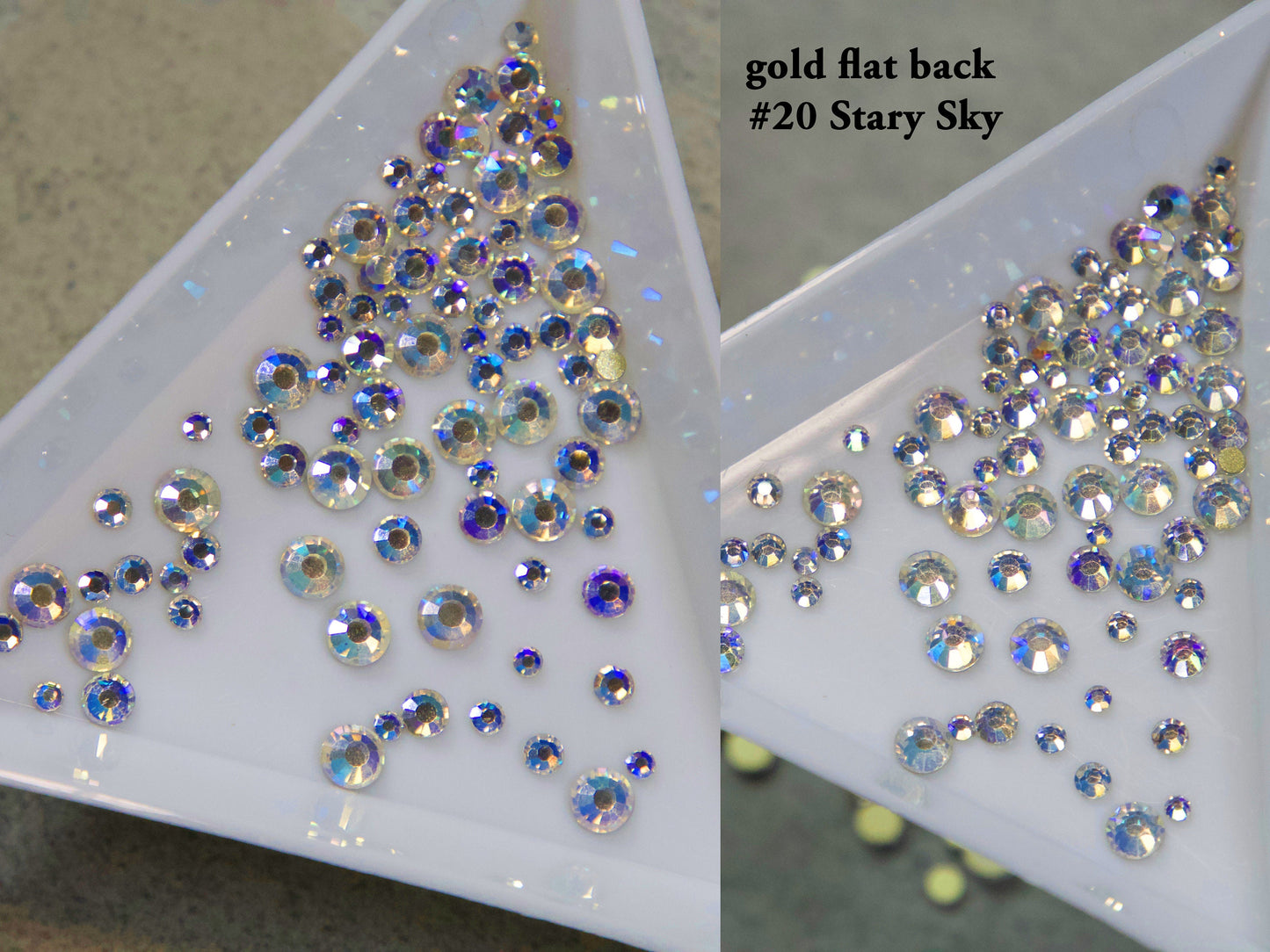 Glass Nail Rhinestones For Nails Art Decorations / Multi size mixed nail art decal/ Decoration 3D Gems Stud Charm Rhinestones/Jewelry crafts