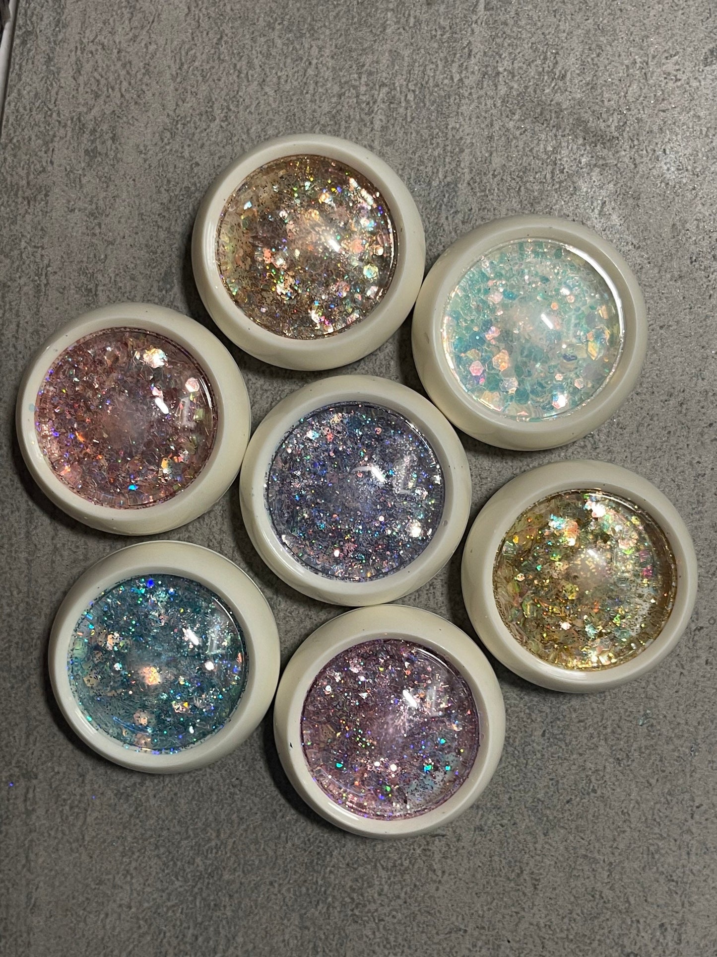 8 color Halo hexagon Mixed size Glitter/ Nail Flakes 3D DIY laser Sequins/Mermaid silver hexagon starry sky glitter flakes for nail gel