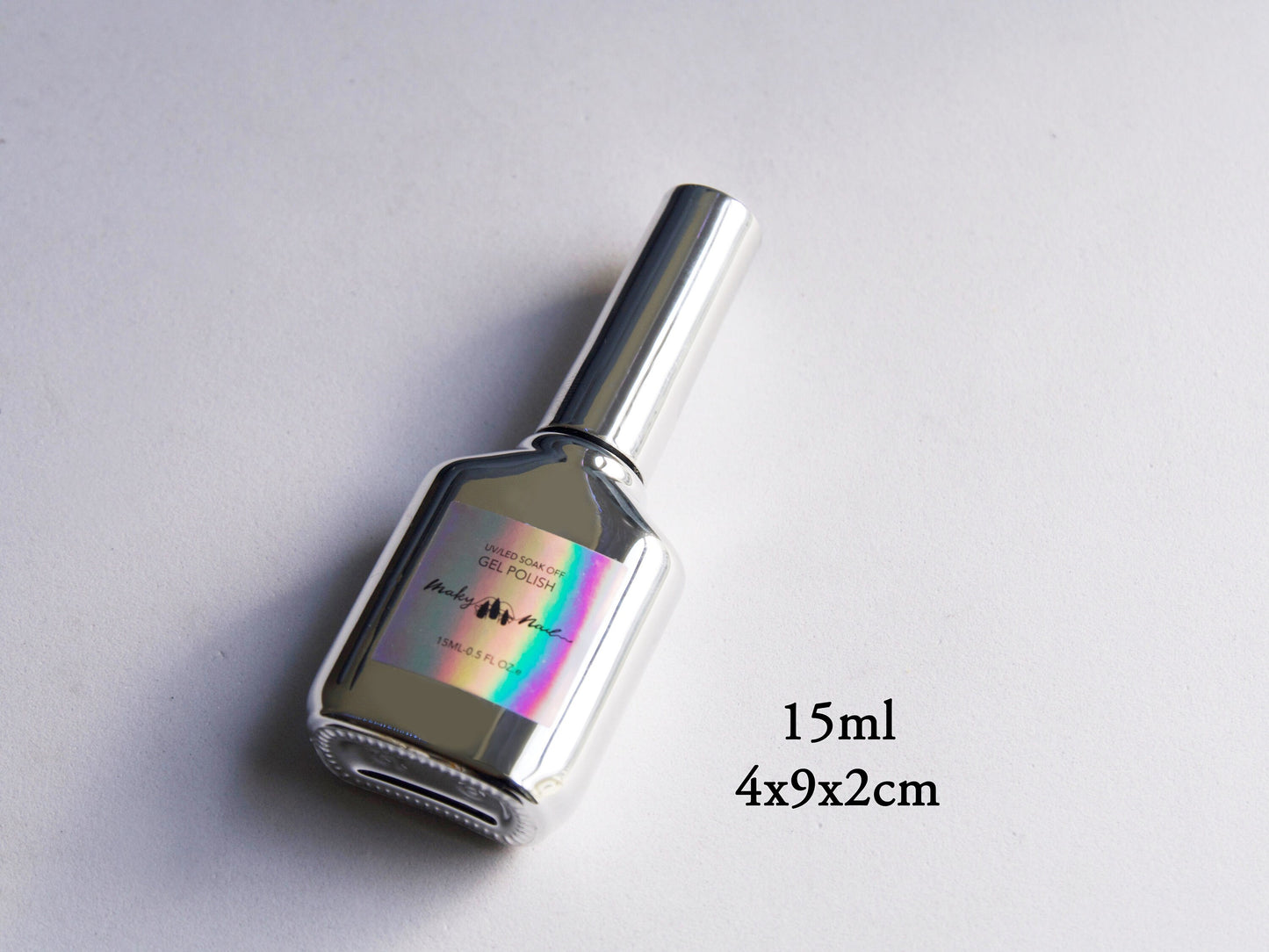 15ml Matte Top Coat UV Gel/ Matte Smoothie UV Gels Polish for Manicure Pedicure/ Smooth Silky Velvet Non stick No Wipe Soak Off Nail Supply