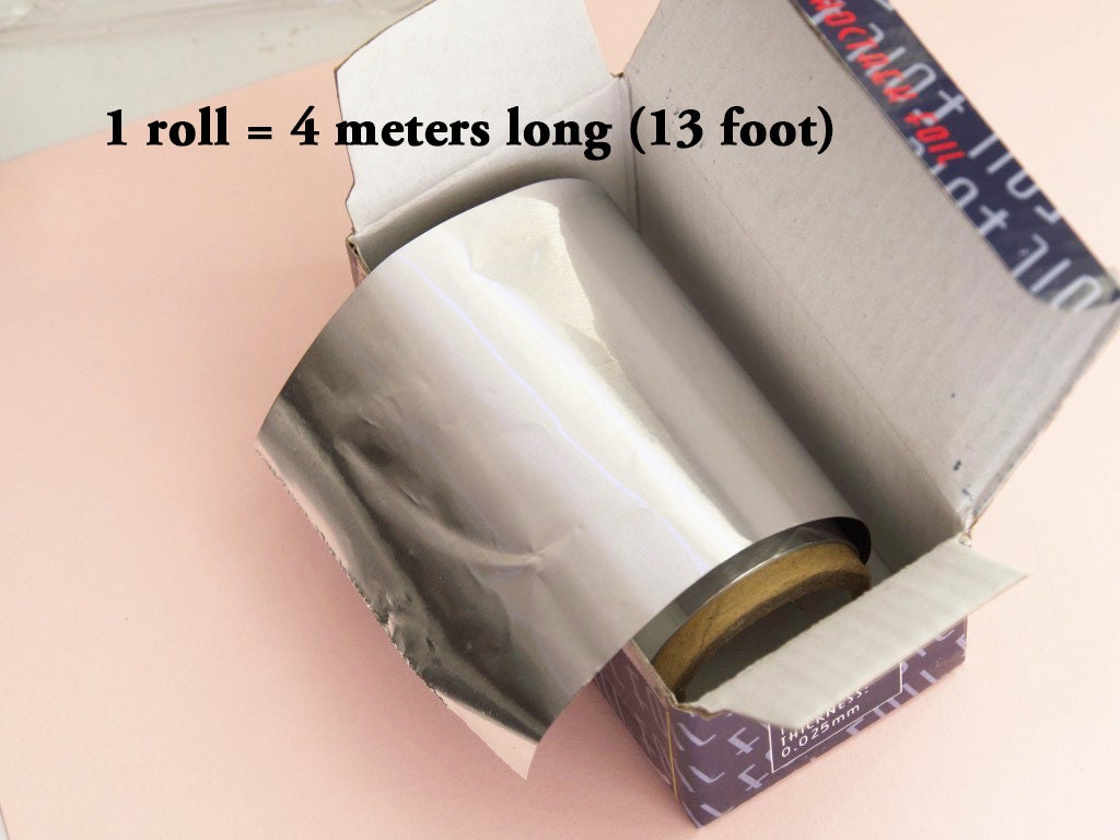 4 Meter Aluminium Foil Nail Wraps For Nail Art Soak Off Acrylic Gel Polish Remover Nails Supply Foil Nails Wrap