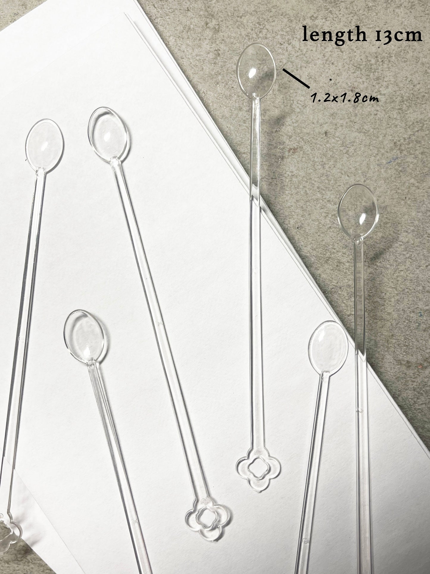 20-100pcs Nail Polish Color Display Card/ Clear Spoon Shaped Acrylic UV gel Nail Art Tips Swatch Sticks Nail Card Manicure Tool Supply