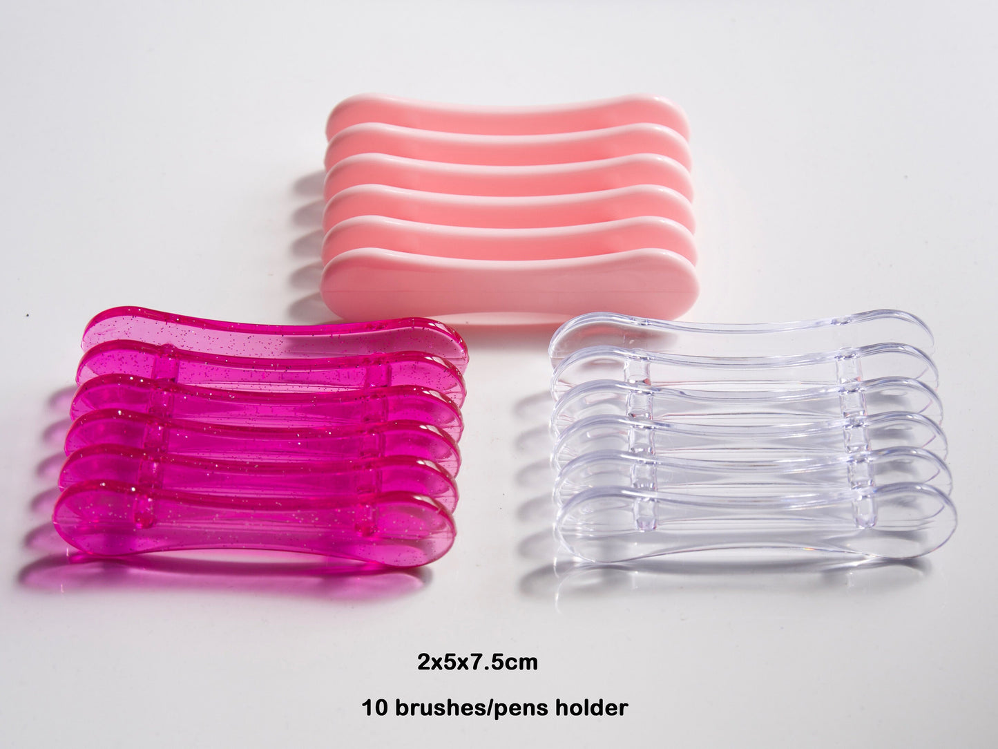 10 Grids Nail Art Brush Pen holder/ Acrylic Brushes pen carrier/ nail brush support Stand Rack manicure pedicure supply
