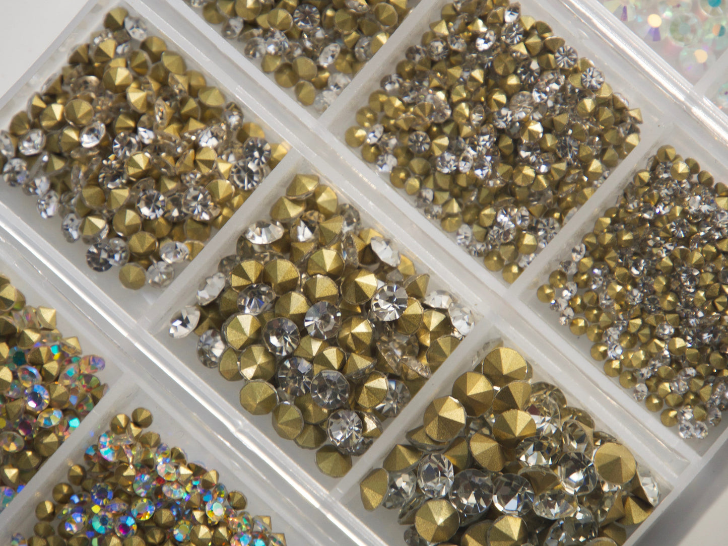 950pcs Pointed Back Rhinestones For Jewelry Nail Supply