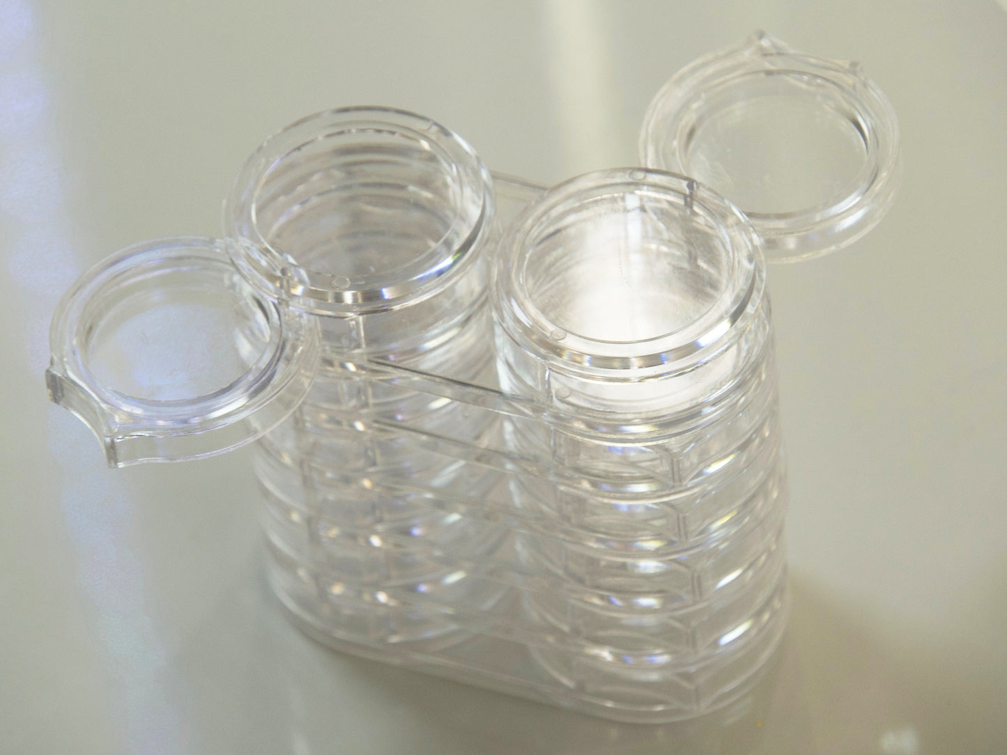 12 Grids Acrylic Container Box for Charms Trims Beads Rhinestones Earrings Chains Studs /Nail Supply Organizer/ Jewelry box