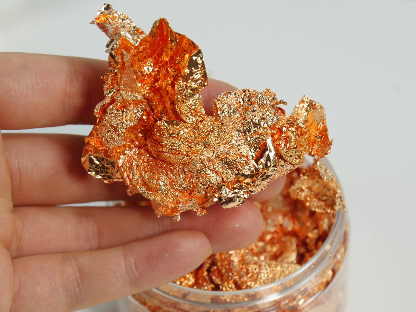 Metallic Foil Flakes for Nail,Resin, Crafts, Painting/ Thin Gold, Silver, Cooper Leaf Foils Paper Nail Art Design Decorating Supply