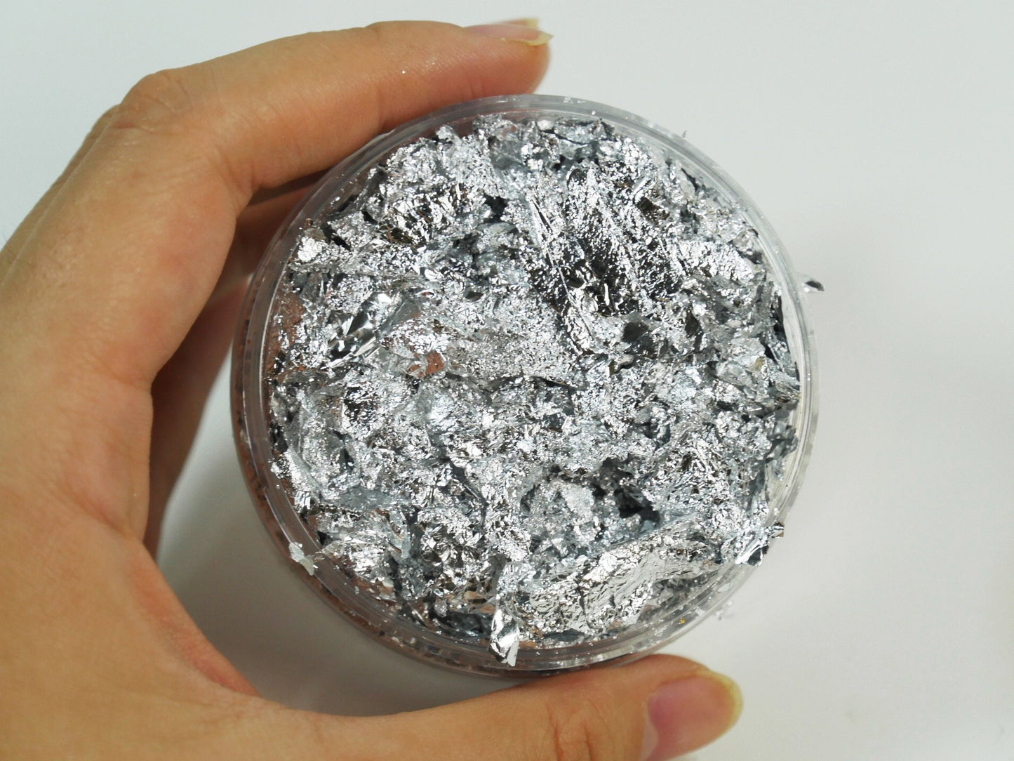 Metallic Foil Flakes for Nail,Resin, Crafts, Painting/ Thin Gold, Silver, Cooper Leaf Foils Paper Nail Art Design Decorating Supply