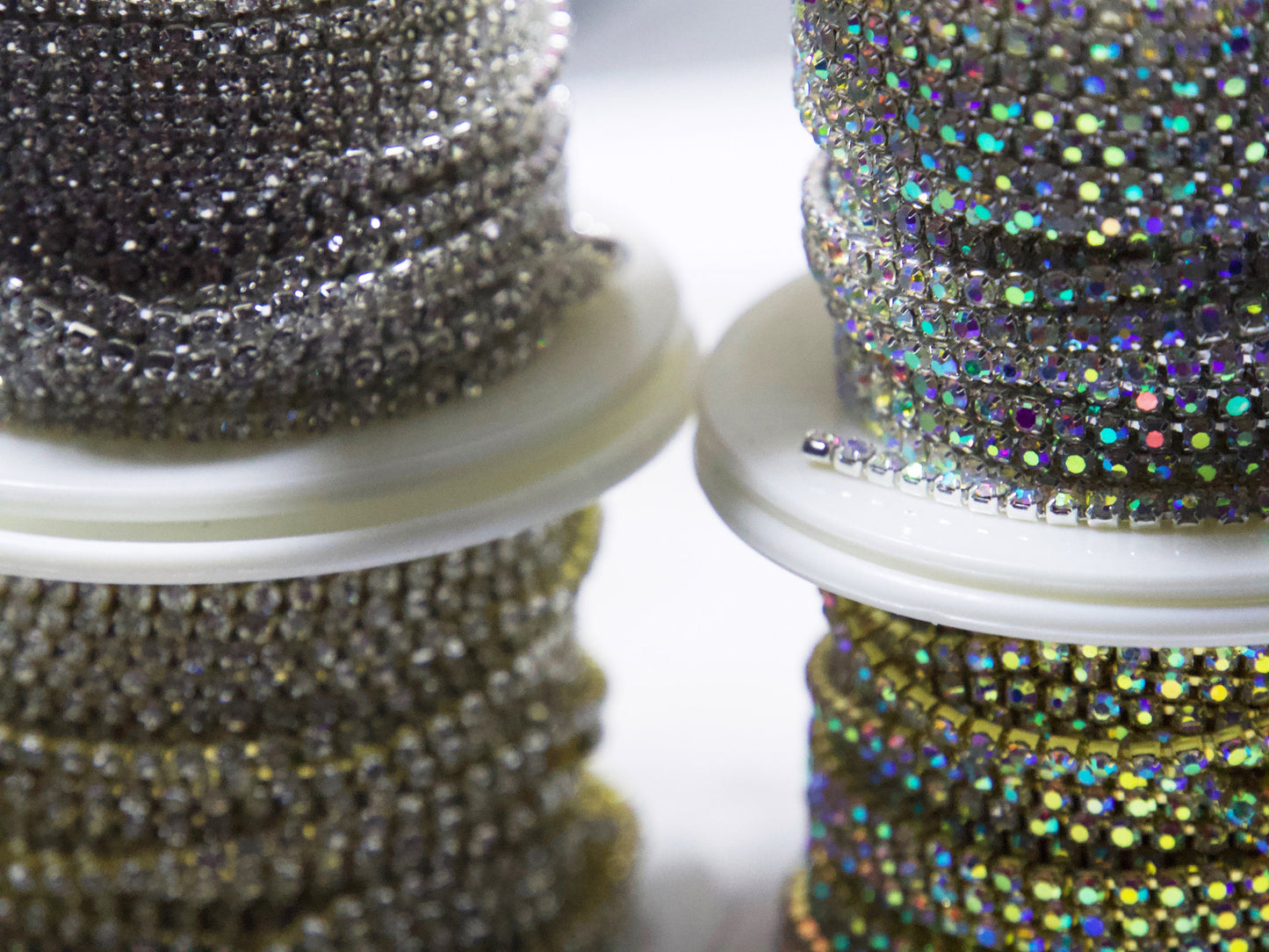 1 yard 2mm Rhinestone Chain