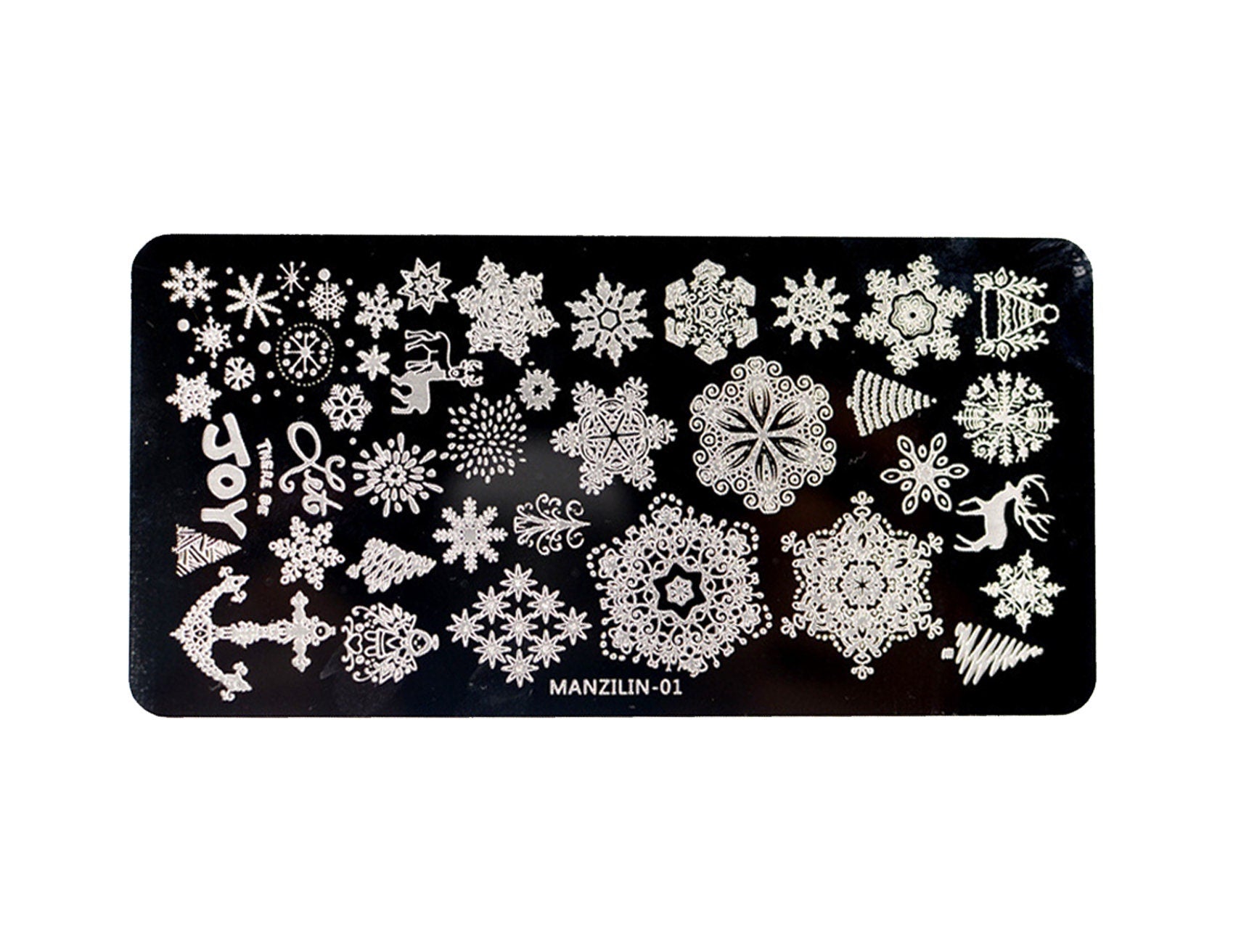 Christmas Nail Art Stamping Image Plates