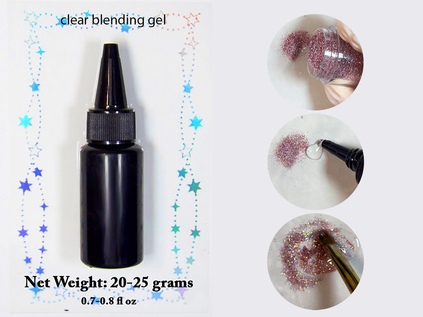 Christmas Silver Red Diamond Shimmer Sparkle Glitter Powder