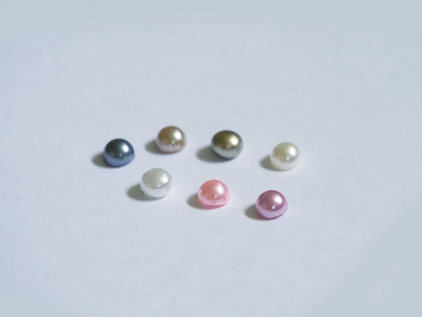 12 Grids Bun Pearls Bead Decals