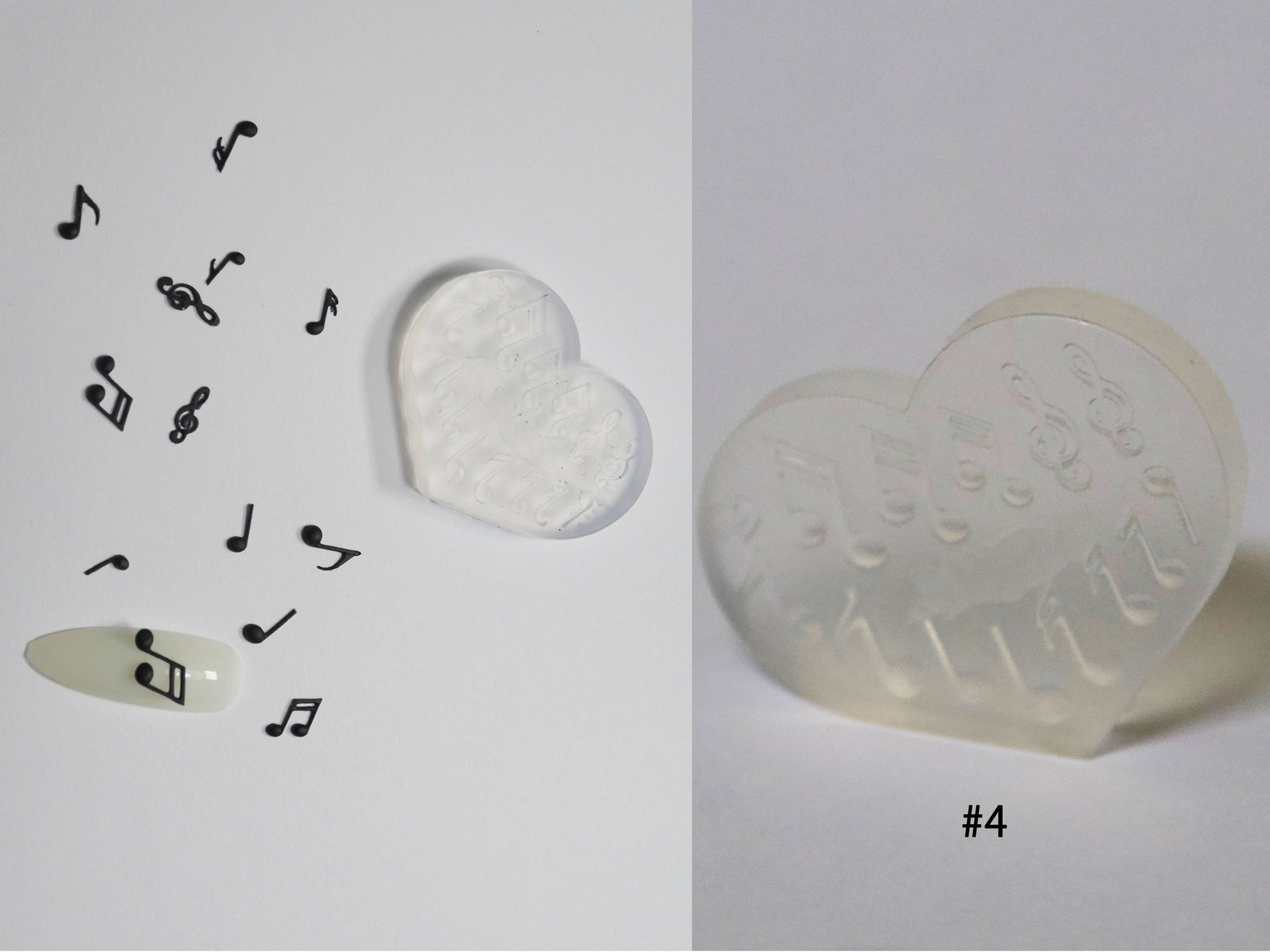 Silica Mould for Nail Art DIY Decal Design