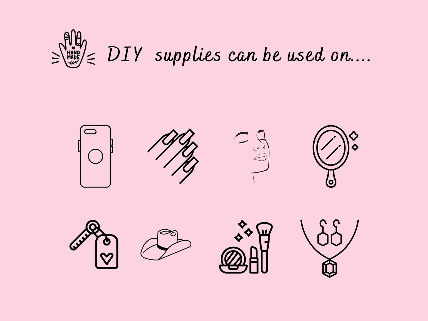 1 case Star & Heart Nail Flakes Glitters