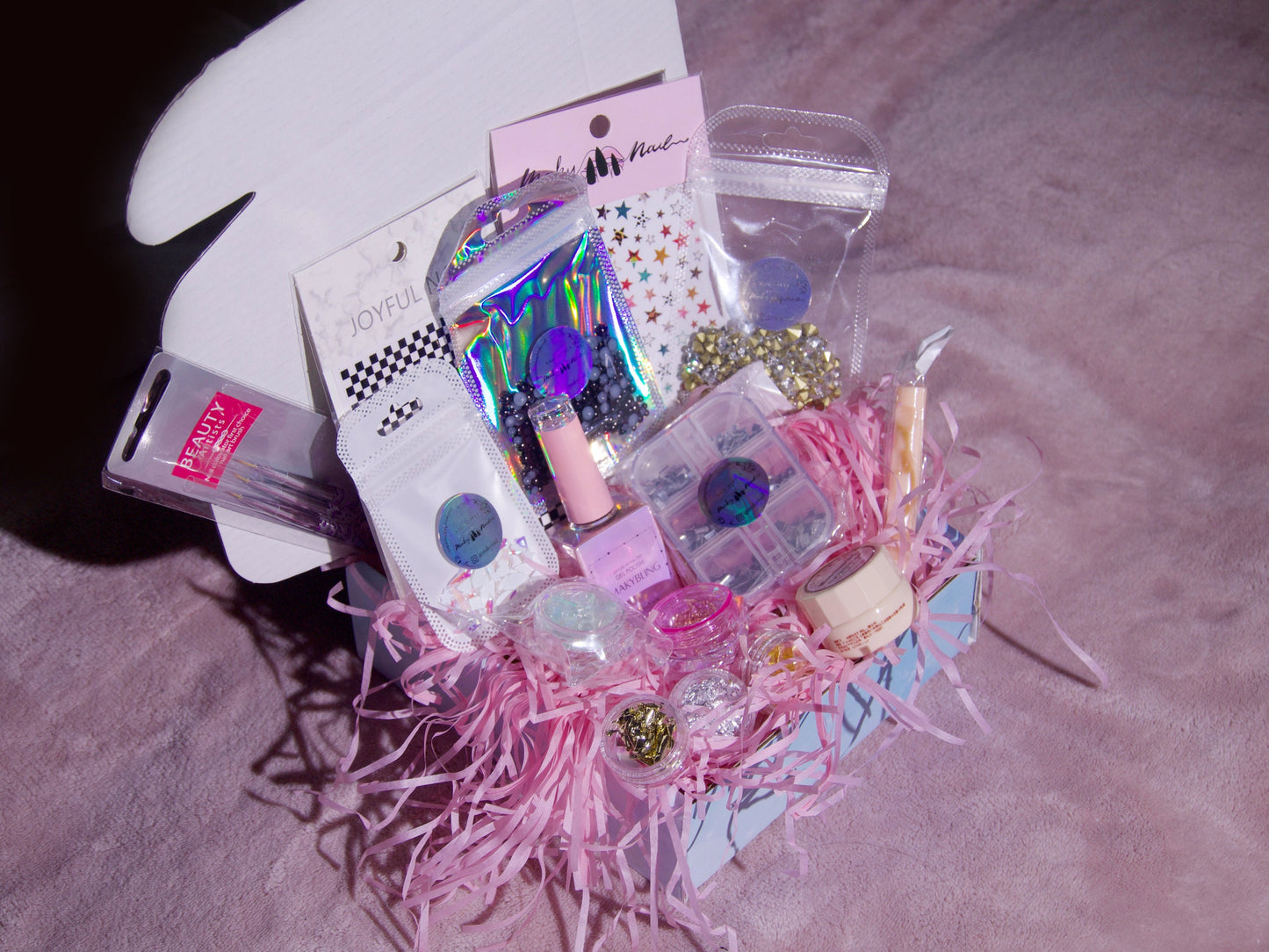 Makynail September Mystery Nail Box Exploring Box for her, Surprise Box for nail lover, Surprising Gift Box Monthly Subscription