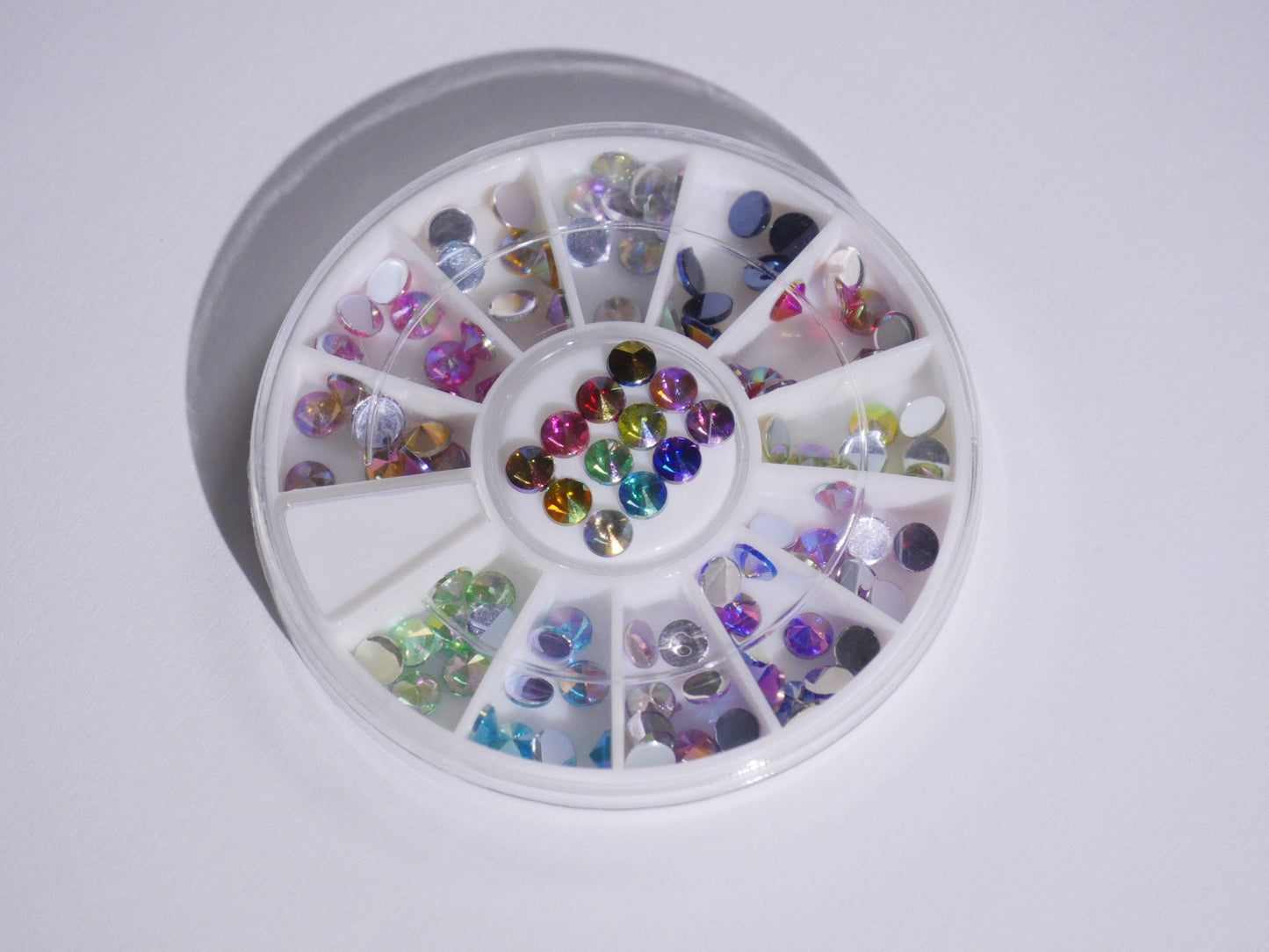 Clear & AB crystal Nail Rhinestones For Nails Art Decorations / Mixed multi size nail art decal/ Flat Back AB gem Decoration 3D Gems Studs