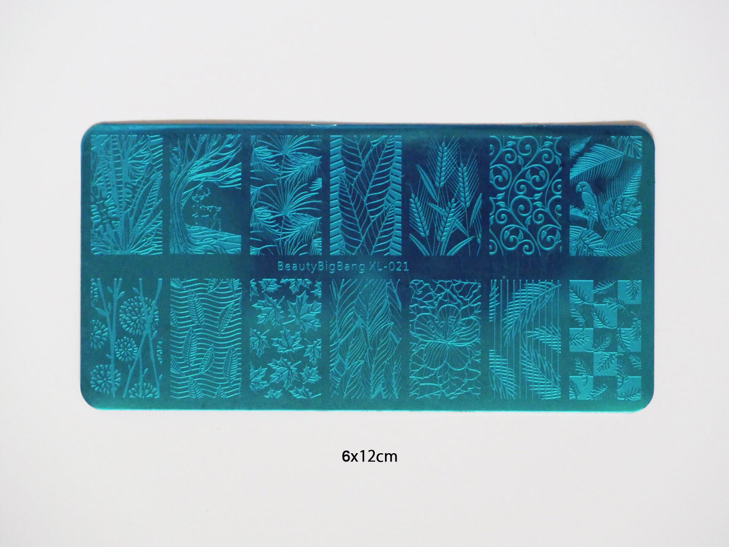 Greens Plants & Shapes Nail Art Stamping Plates/ Plaids Stamps Image Plates Manicure Nail Designs DIY/ Stamping Templates