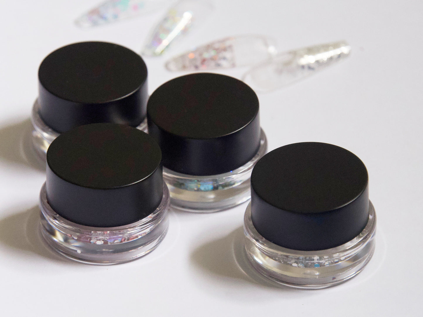 Mixed Glitters with Shell Chips/ Pinctada albina Nail Flakes 3D DIY Sequins/Mixing Starry Sparkling Nail Supply