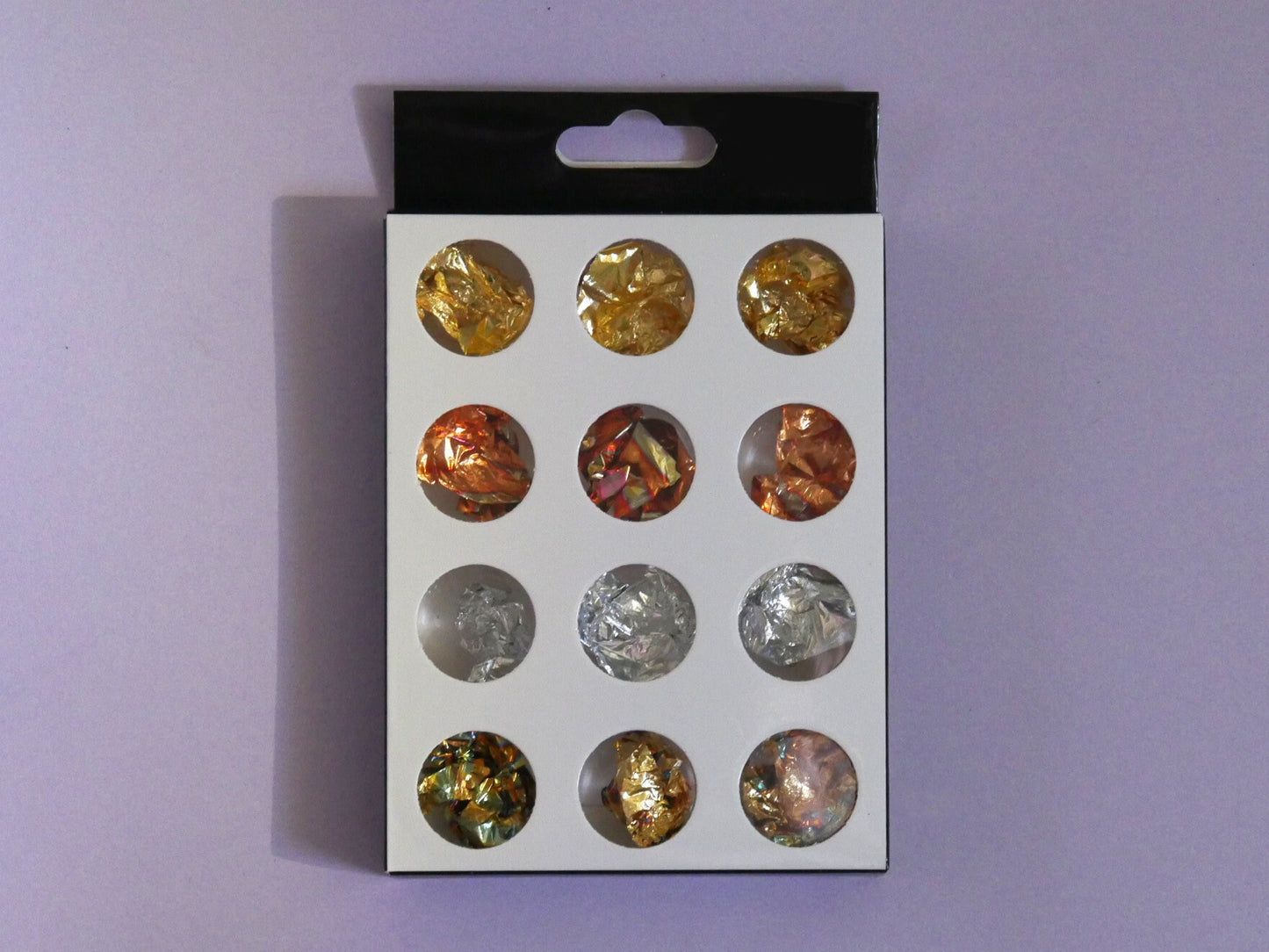 4 jar Gold foil paper nail art design supply/ nail foil flakes nail art/ gold foil silver foil cooper foil abalone shell Foil Chips