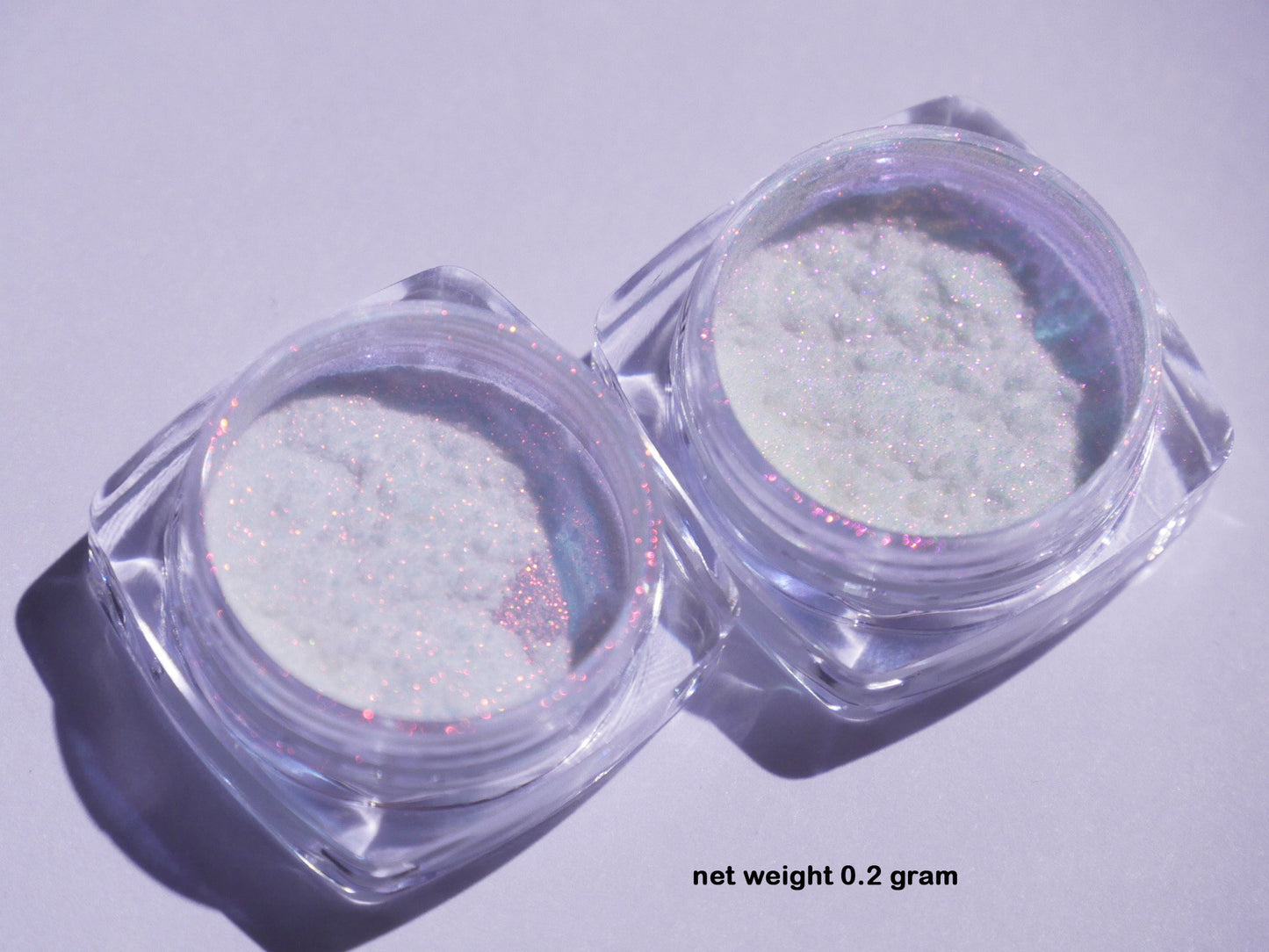 Icy Chameleon Powder Illusion Mermaid Glitter/ Highly concentrated Iridescence Laser shimmer Powder/ Mirror Reflective Manicure Supply