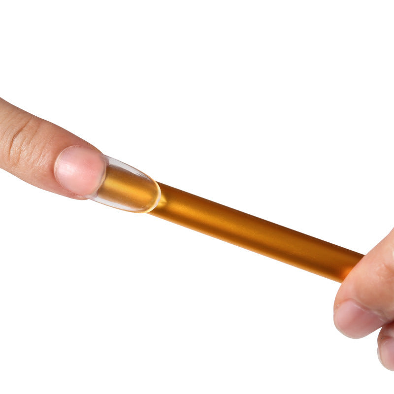 6pcs Nail Shape Corrector Acrylic building Extension Gel Aluminum hollow pipe Nail Pincher Tool/ C Curve shaping Curving Stick tubes