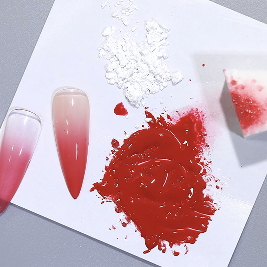 White Pigment Powder (Lithopone) – Nail Art Blending Powder for Blush Gradient, Gel Mixing & 3D Sculpting