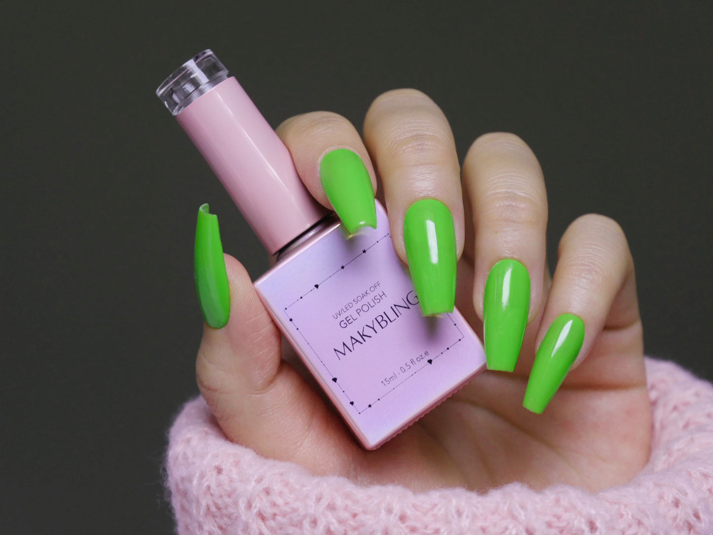 15ml Lime Apple Green Gel polish