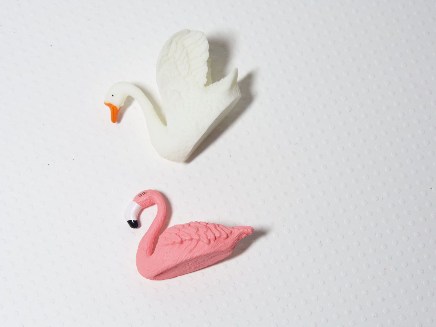 Flamingo Swan Nail Display Stand Holder / IG Nail Art Practice Holder/ Pink White Showing Manicure DIY Tools Photo Shooting Display
