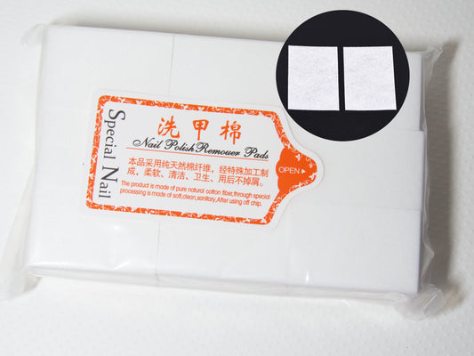 1000 pcs nail cotton pads nail polish remover wipe lint free wiper Manicure nail wipes