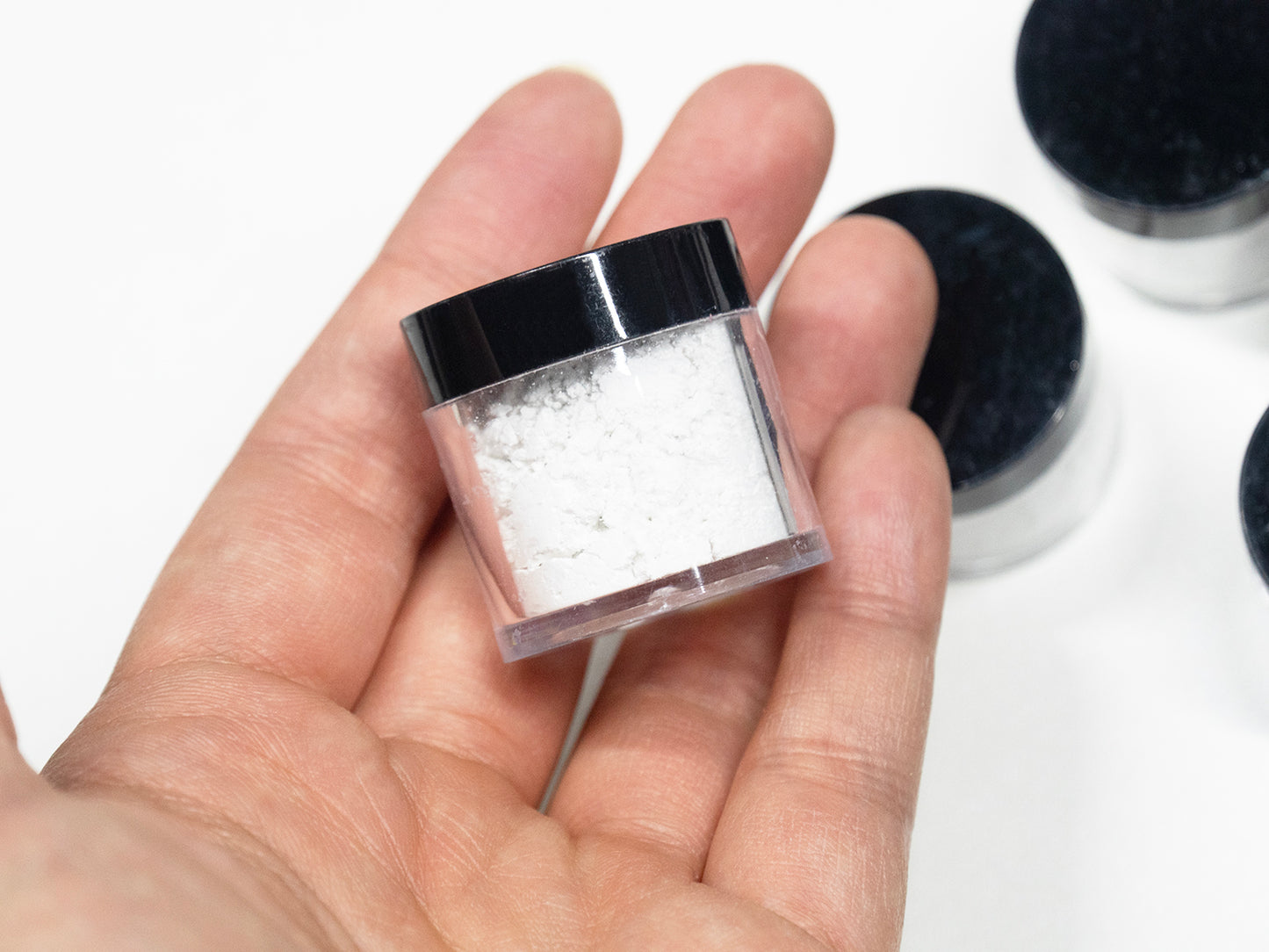 White Pigment Powder (Lithopone) – Nail Art Blending Powder for Blush Gradient, Gel Mixing & 3D Sculpting