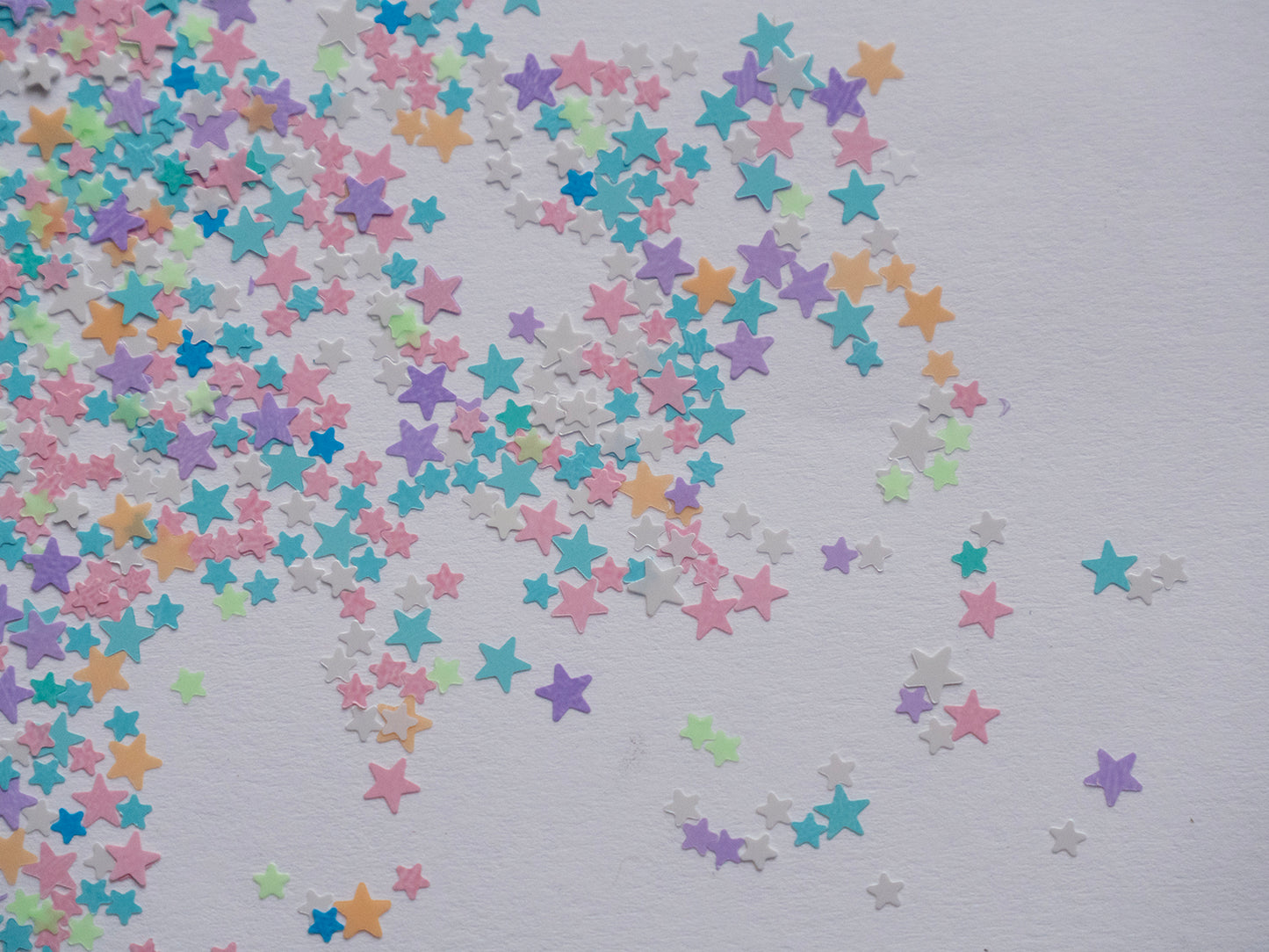 Macaron Star Nail Sequins – Mixed Size Dopamine Mini Five-Point Star Nail Accessories | Cute Press-On Nail Decorations